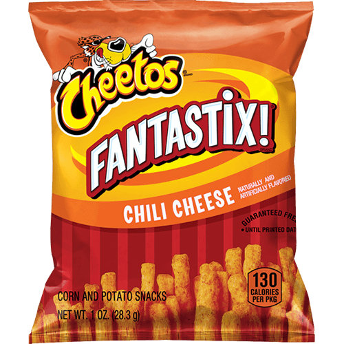 CHEETOS® FANTASTIX® sabor a chile con queso, bocadillos horneados de maíz y papa