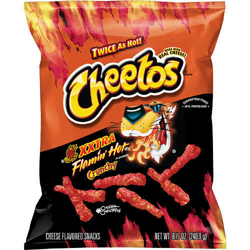 CHEETOS® Crunchy XXTRA FLAMIN' HOT® Cheese Flavored Snacks