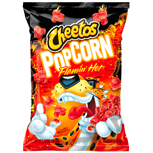 ¡NUEVAS! Palomitas CHEETOS® FLAMIN' HOT®, bocadillos saborizados