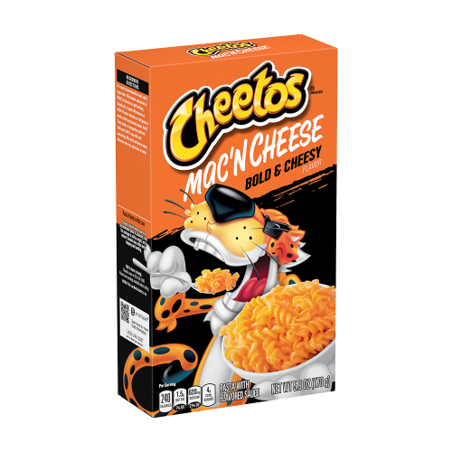 Macarrones con queso CHEETOS®, con mucho sabor y mucho queso