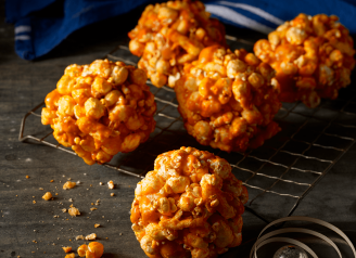 Bolitas perrfectas de palomitas de maíz